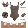 image:imageSHAPERX Womens Tummy Control Shapewear Thong Bodysuit Seamless Waist Snatching Body ShaperUmber
