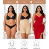 image:imageSHAPERX High Waisted Tummy Control Shapewear Shorts for Women Seamless Zip Up Body Shaper with Hooks amp Flexible BoningBeige