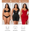 image:imageSHAPERX High Waisted Tummy Control Shapewear Shorts for Women Seamless Zip Up Body Shaper with Hooks amp Flexible BoningBlack