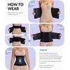 image:imageSHPAERX Womens Waist Trainer Belts Tummy Control Workout Waist CincherBlack
