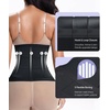 image:imageSHPAERX Womens Waist Trainer Belts Tummy Control Workout Waist CincherBlack